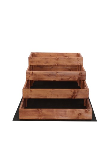 Dom i ogród - Skrzynia na warzywa warzywniak grządka IMPREGNOWANY 60x120 GRATISY EKO - product 5