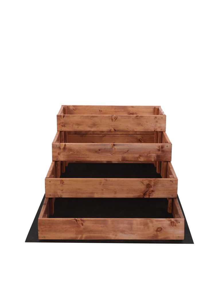 Dom i ogród - Skrzynia na warzywa warzywniak grządka IMPREGNOWANY 60x120 GRATISY EKO - product MODO24.PL 5