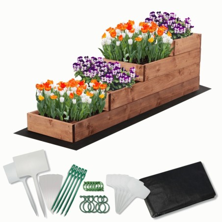 Skrzynia na warzywa warzywniak grządka IMPREGNOWANY 30x120 GRATISY EKO