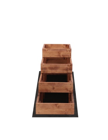 Dom i ogród - Skrzynia na warzywa warzywniak grządka IMPREGNOWANY 30x120 GRATISY EKO - product 5