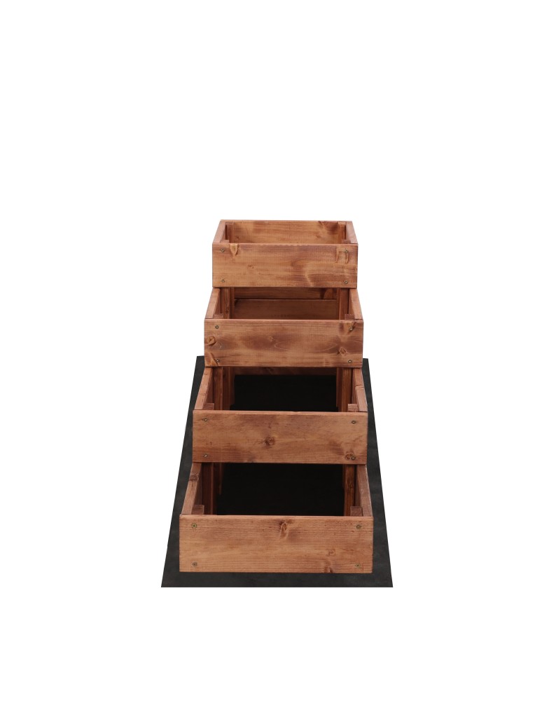 Dom i ogród - Skrzynia na warzywa warzywniak grządka IMPREGNOWANY 30x120 GRATISY EKO - product MODO24.PL 5