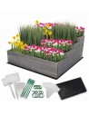 Skrzynia na warzywa warzywnik IMPREGNOWANY 120x120 GRATISY WYSOKA ECO