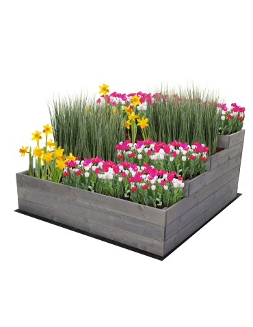 Skrzynia na warzywa warzywnik IMPREGNOWANY 120x120 GRATISY WYSOKA ECO - product 2