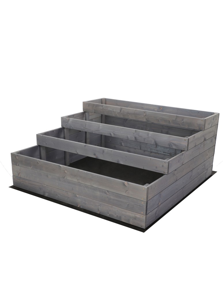 Dom i ogród - Skrzynia na warzywa warzywnik IMPREGNOWANY 120x120 GRATISY WYSOKA ECO - product MODO24.PL 3