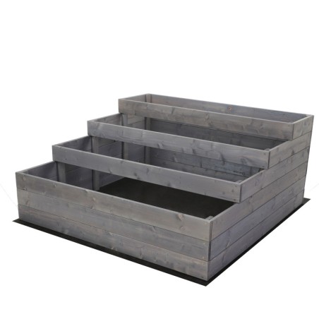 Skrzynia na warzywa warzywnik IMPREGNOWANY 120x120 GRATISY WYSOKA ECO