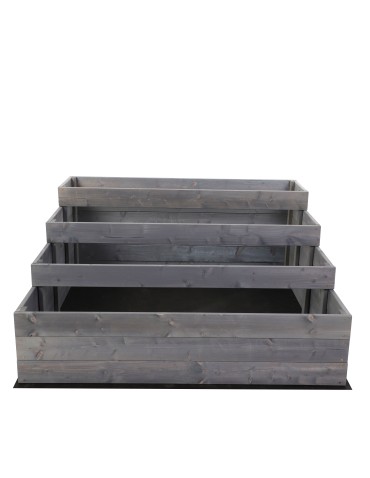 Dom i ogród - Skrzynia na warzywa warzywnik IMPREGNOWANY 120x120 GRATISY WYSOKA ECO - product 4