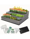 Skrzynie na warzywa warzywniak donica IMPREGNOWANY 120x120 GRATISY EKO
