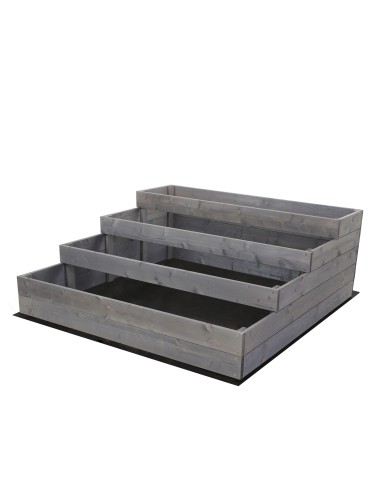 Dom i ogród - Skrzynie na warzywa warzywniak donica IMPREGNOWANY 120x120 GRATISY EKO - product 3