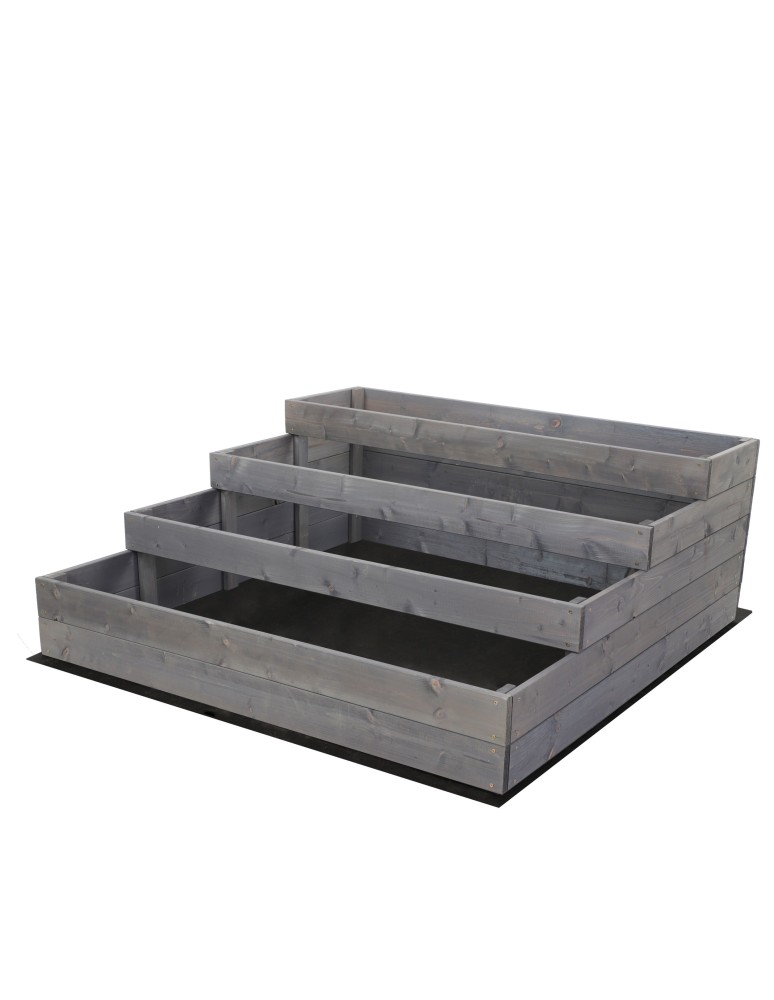 Dom i ogród - Skrzynie na warzywa warzywniak donica IMPREGNOWANY 120x120 GRATISY EKO - product MODO24.PL 3