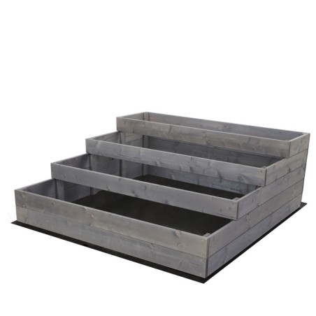 Skrzynie na warzywa warzywniak donica IMPREGNOWANY 120x120 GRATISY EKO