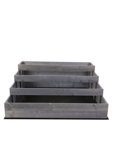 Dom i ogród - Skrzynie na warzywa warzywniak donica IMPREGNOWANY 120x120 GRATISY EKO - product 5