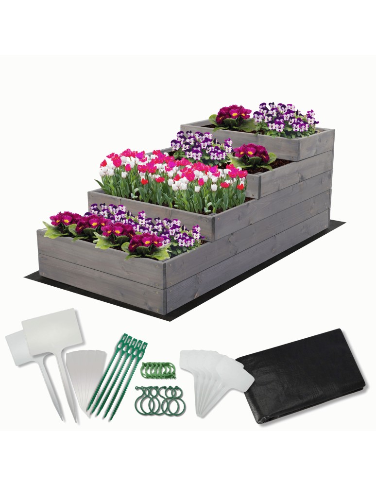 Dom i ogród - Skrzynie na warzywa warzywniak donica IMPREGNOWANY 60x120 GRATISY EKO - produkt MODO24.PL 1