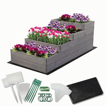 Skrzynie na warzywa warzywniak donica IMPREGNOWANY 60x120 GRATISY EKO