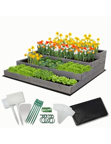 Skrzynia na warzywa warzywniak grządka IMPREGNOWANY 120x120 GRATISY EKO