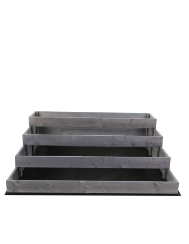 Dom i ogród - Skrzynia na warzywa warzywniak grządka IMPREGNOWANY 120x120 GRATISY EKO - product 5