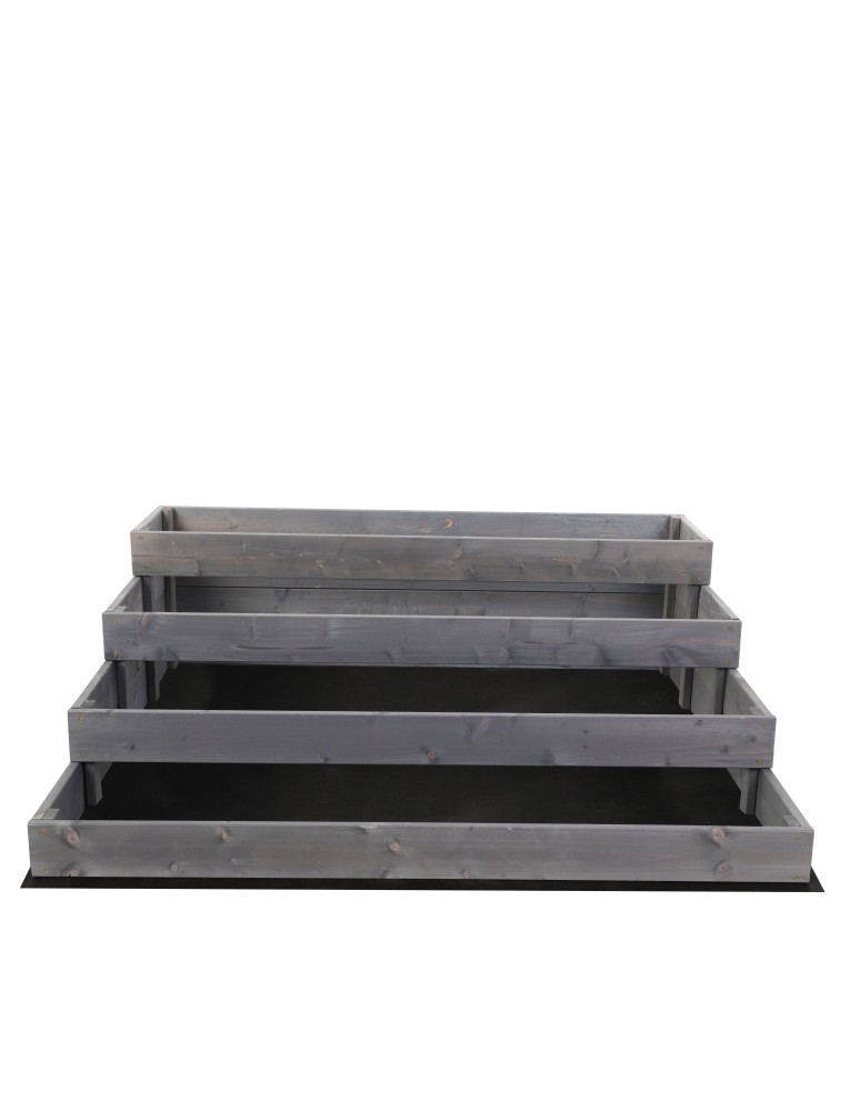 Dom i ogród - Skrzynia na warzywa warzywniak grządka IMPREGNOWANY 120x120 GRATISY EKO - product MODO24.PL 5