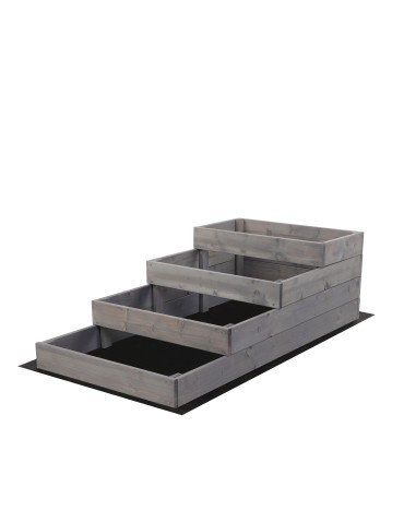 Dom i ogród - Skrzynia na warzywa warzywniak grządka IMPREGNOWANY 60x120 GRATISY EKO - product 3