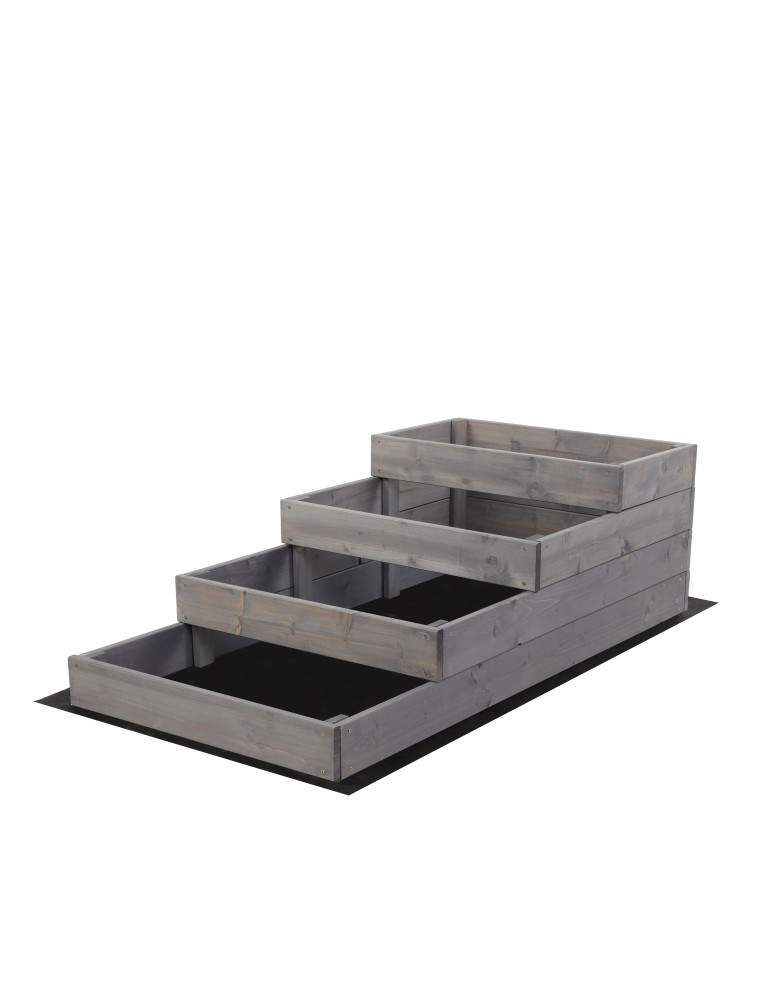 Dom i ogród - Skrzynia na warzywa warzywniak grządka IMPREGNOWANY 60x120 GRATISY EKO - product MODO24.PL 3