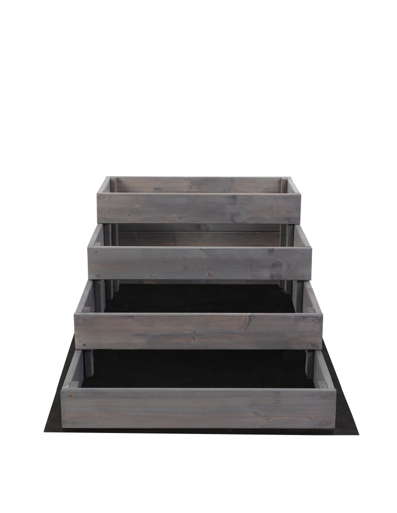 Dom i ogród - Skrzynia na warzywa warzywniak grządka IMPREGNOWANY 60x120 GRATISY EKO - product MODO24.PL 5