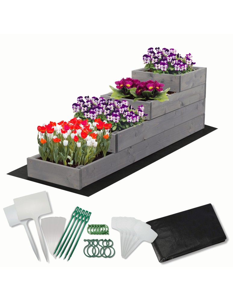 Dom i ogród - Skrzynia na warzywa warzywniak grządka IMPREGNOWANY 30x120 GRATISY EKO - produkt MODO24.PL 1