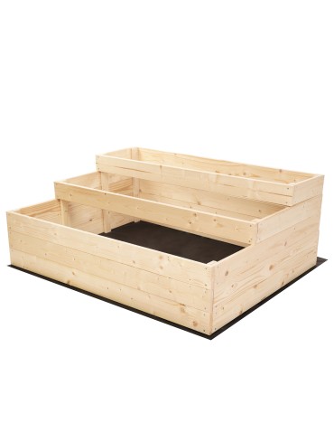 Dom i ogród - Skrzynie na warzywa warzywniak donica drewniany 120x90 GRATISY EKO - product 3