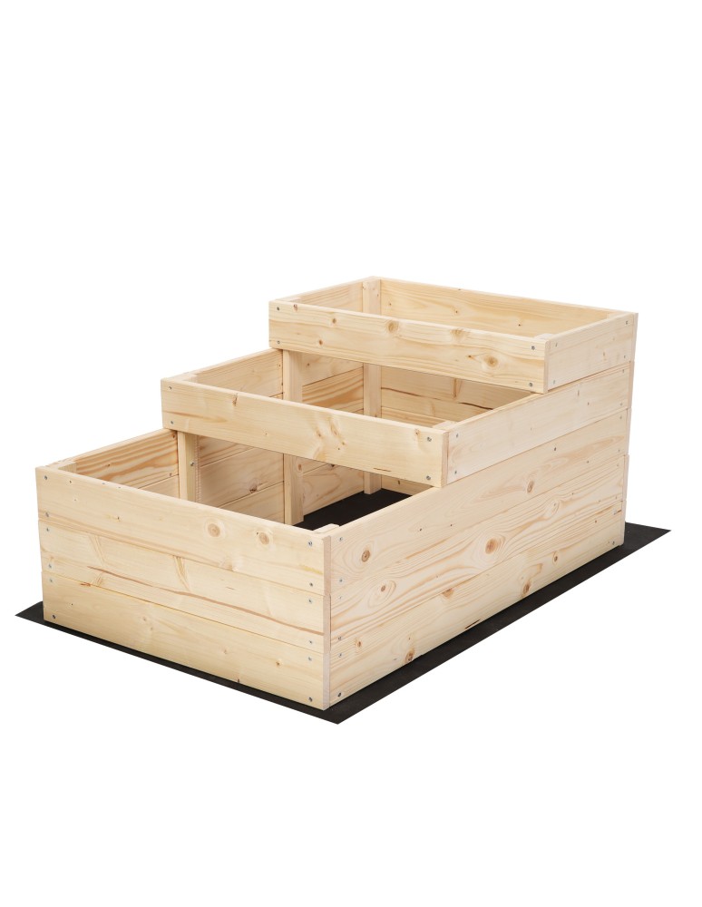 Dom i ogród - Skrzynie na warzywa warzywniak donica drewniany 60x90 GRATISY EKO - product MODO24.PL 3