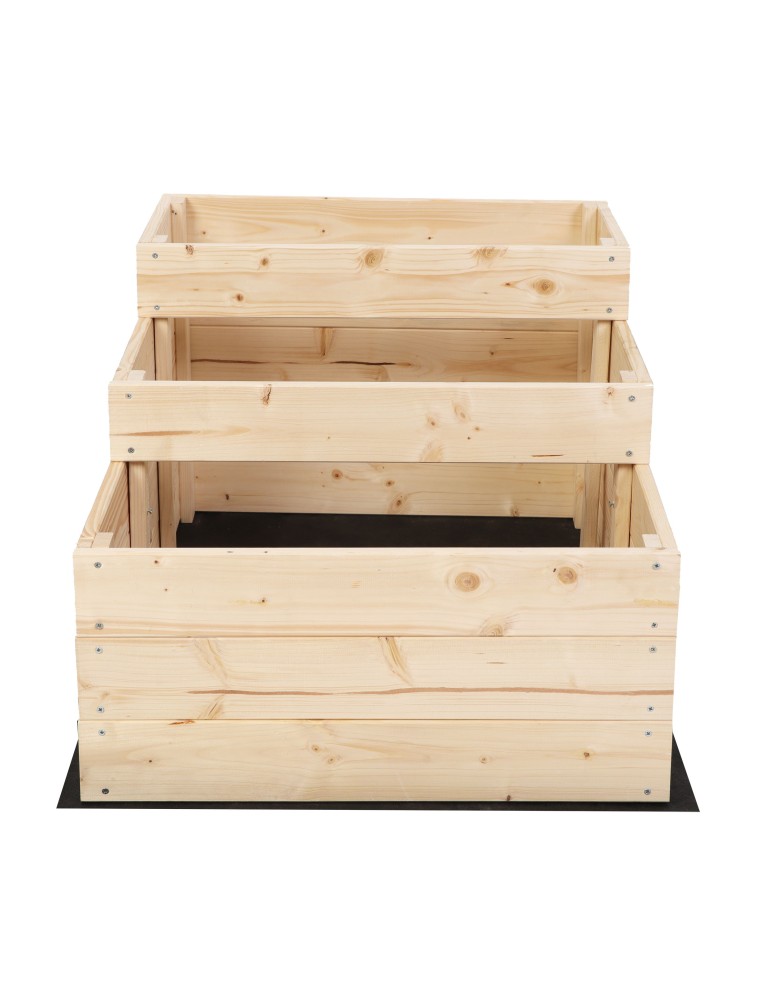 Dom i ogród - Skrzynie na warzywa warzywniak donica drewniany 60x90 GRATISY EKO - product MODO24.PL 4