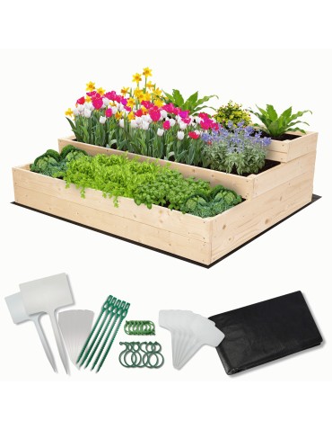 Skrzynia na warzywa warzywniak grządka drewniany 120x90 GRATISY EKO