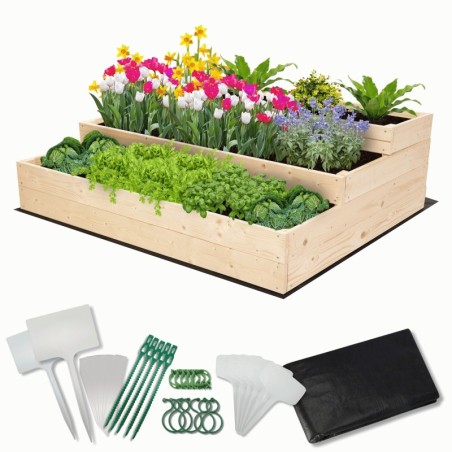 Skrzynia na warzywa warzywniak grządka drewniany 120x90 GRATISY EKO