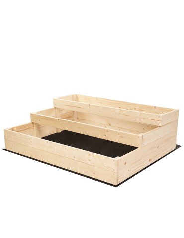 Dom i ogród - Skrzynia na warzywa warzywniak grządka drewniany 120x90 GRATISY EKO - product 3