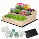 Skrzynia na warzywa warzywniak grządka drewniany 90x90 GRATISY EKO