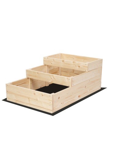 Dom i ogród - Skrzynia na warzywa warzywniak grządka drewniany 60x90 GRATISY EKO - product 3