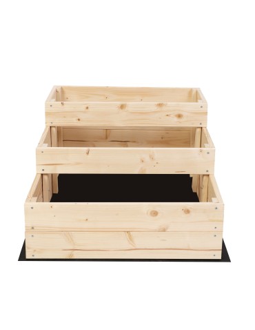 Dom i ogród - Skrzynia na warzywa warzywniak grządka drewniany 60x90 GRATISY EKO - product 4