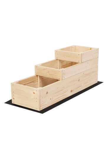 Dom i ogród - Skrzynia na warzywa warzywniak grządka drewniany 30x90 GRATISY EKO - product 3