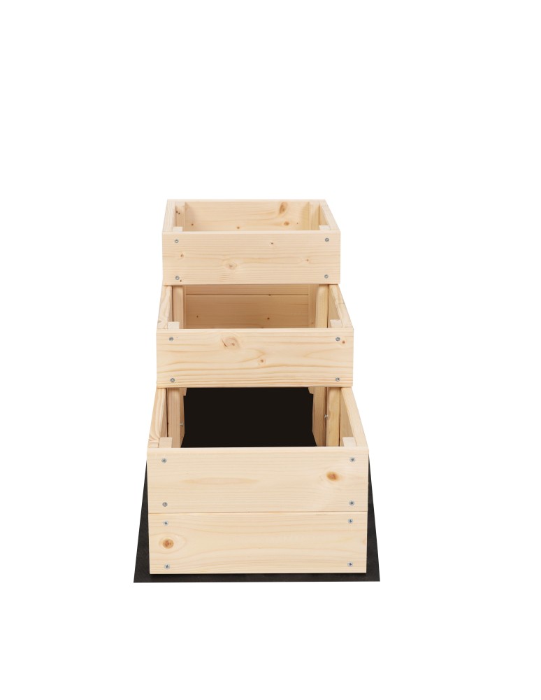 Dom i ogród - Skrzynia na warzywa warzywniak grządka drewniany 30x90 GRATISY EKO - product MODO24.PL 4