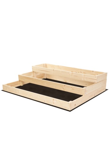 Dom i ogród - Skrzynia na warzywa warzywniak inspekt drewniany 120x90 GRATISY ECO - product 3