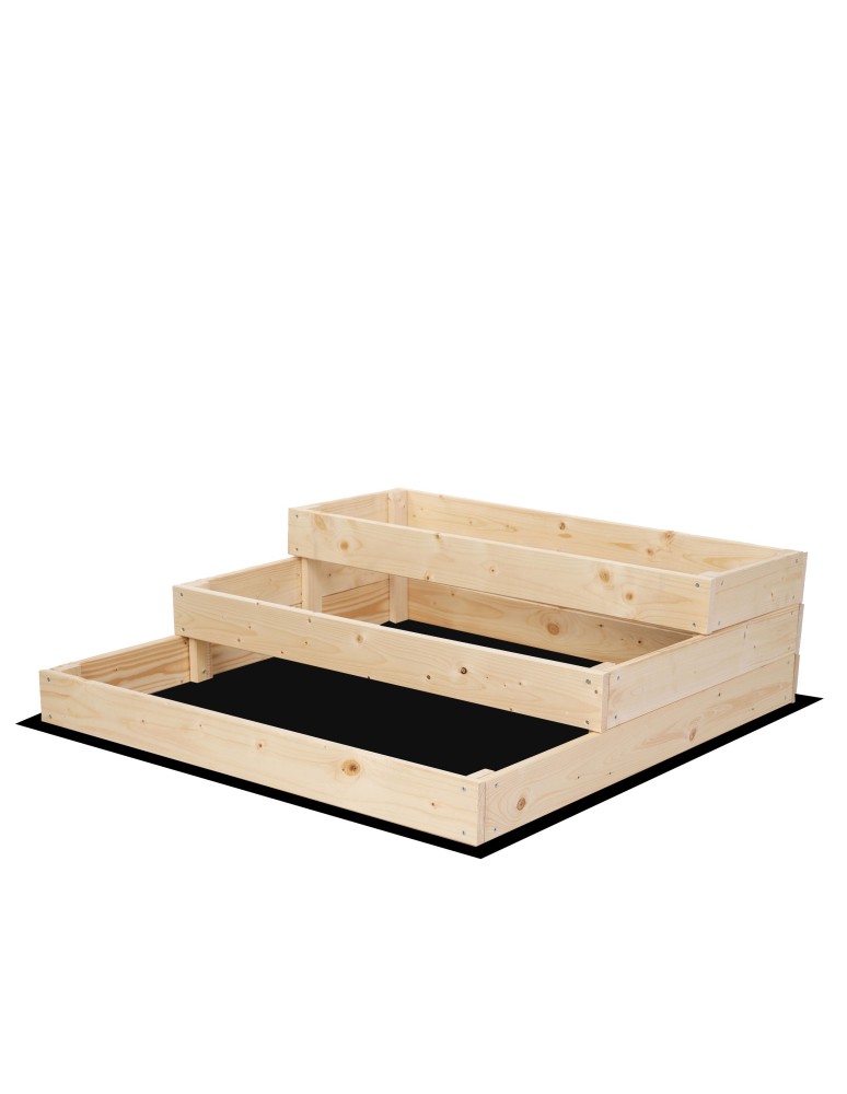 Dom i ogród - Skrzynia na warzywa warzywniak inspekt drewniany 90x90 GRATISY ECO - product MODO24.PL 3