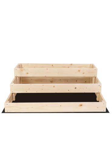 Dom i ogród - Skrzynia na warzywa warzywniak inspekt drewniany 90x90 GRATISY ECO - product 5