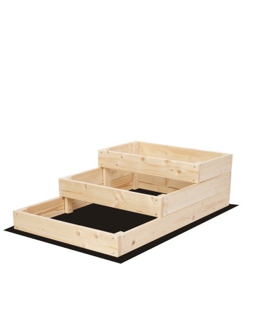 Dom i ogród - Skrzynia na warzywa warzywniak inspekt drewniany 60x90 GRATISY ECO - product 3