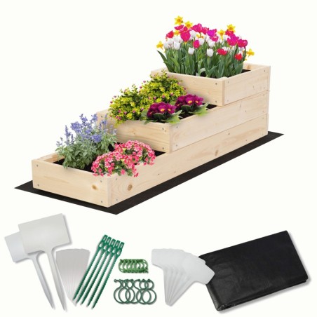 Skrzynia na warzywa warzywniak inspekt drewniany 30x90 GRATISY ECO