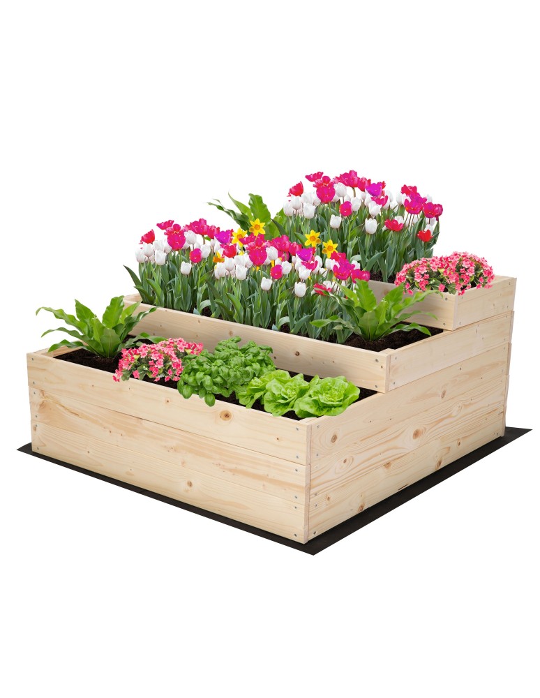 Dom i ogród - Skrzynie na warzywa warzywniak donica IMPREGNOWANY 90x90 GRATISY EKO - product MODO24.PL 2