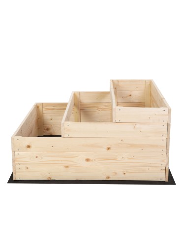 Dom i ogród - Skrzynie na warzywa warzywniak donica IMPREGNOWANY 90x90 GRATISY EKO - product 4