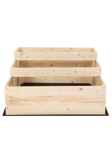 Dom i ogród - Skrzynie na warzywa warzywniak donica IMPREGNOWANY 90x90 GRATISY EKO - product 5