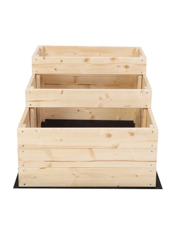 Dom i ogród - Skrzynie na warzywa warzywniak donica IMPREGNOWANY 60x90 GRATISY EKO - product 4