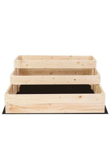 Dom i ogród - Skrzynia na warzywa warzywniak grządka IMPREGNOWANY 90x90 GRATISY EKO - product 5