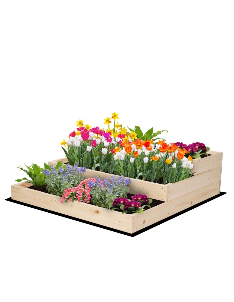 Dom i ogród - Skrzynia na warzywa warzywniak inspekt IMPREGNOWANY 90x90 GRATISY ECO - product MODO24.PL 2