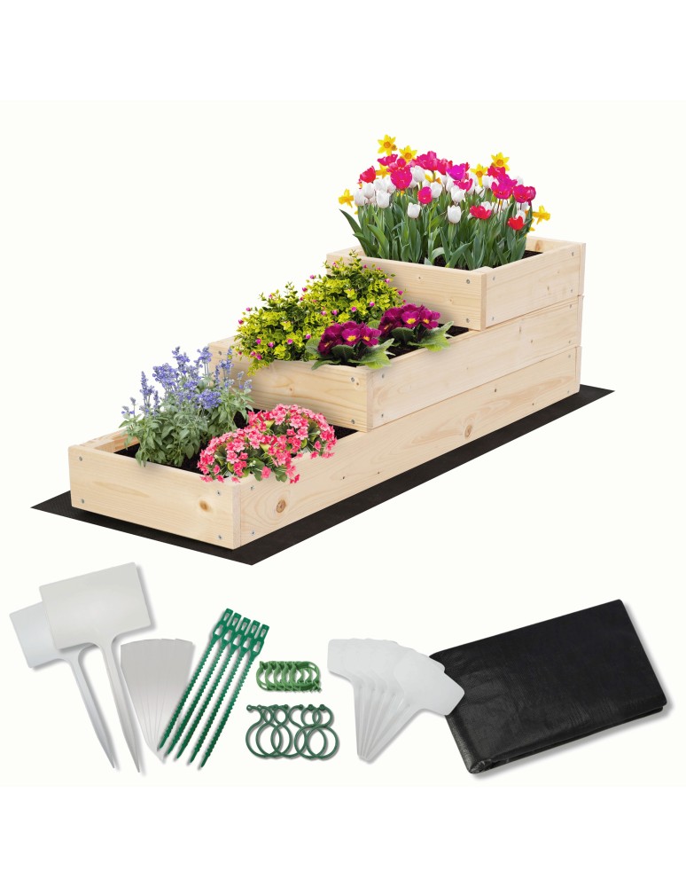 Dom i ogród - Skrzynia na warzywa warzywniak inspekt IMPREGNOWANY 30x90 GRATISY ECO - produkt MODO24.PL 1