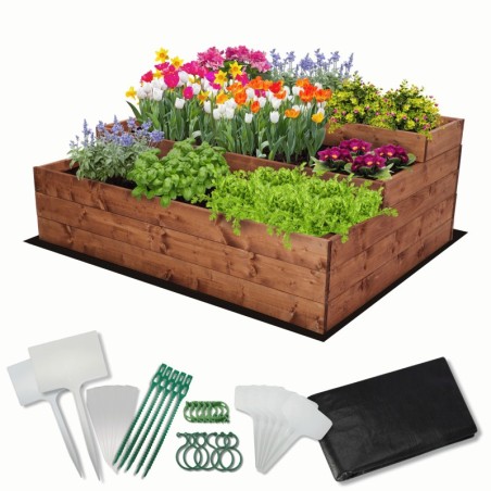 Skrzynie na warzywa warzywniak donica IMPREGNOWANY 120x90 GRATISY EKO