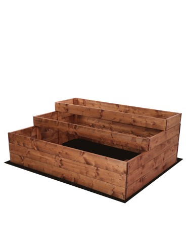 Dom i ogród - Skrzynie na warzywa warzywniak donica IMPREGNOWANY 120x90 GRATISY EKO - product 3