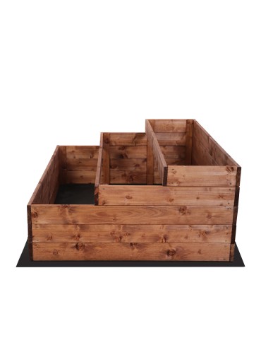 Dom i ogród - Skrzynie na warzywa warzywniak donica IMPREGNOWANY 120x90 GRATISY EKO - product 4